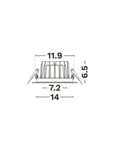 VALLES Luces Exclusivas Lentile de plafon LE62594 small 3