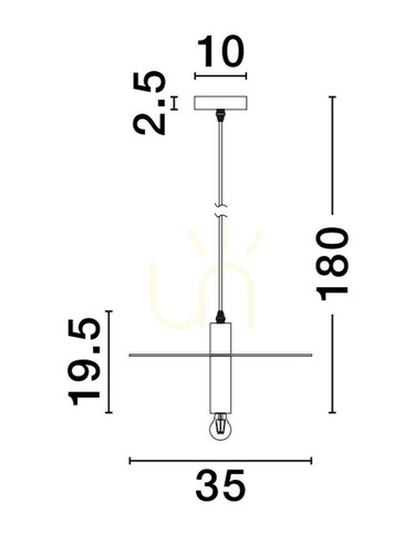 Verifica Lampa suspendată BAJIO de Luces Exclusivas LE43703