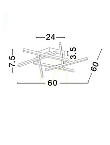 Plafond CHARAZANI Luces Exclusivas LE44818 small 1