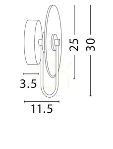 Lampa de perete SAIPINA de Luces Exclusivas LE44623 3 Lampa de perete SAIPINA de Luces Exclusivas LE44623 small 3