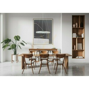 Pendul LED Italux Barlo, argintiu, 50 cm, PND-34526-M-SILV small 2