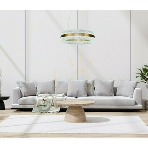 Pendul LED Italux Blera auriu 40 cm PND-98273-GD small 1