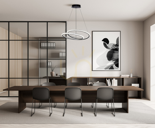Verifica Pendul LED Italux Kortia Negru 48 cm 35W 3000K-6000K PND-64873-BK