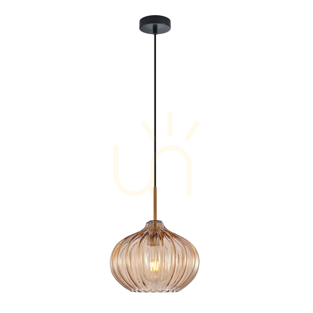 Verifica Pendul Italux Gold Pansol chihlimbar sticlă E27 25 cm PND-2940-1S-BRO-AMB Pendul Italux Gold Pansol chihlimbar sticlă E27 25 cm PND-2940-1S-BRO-AMB