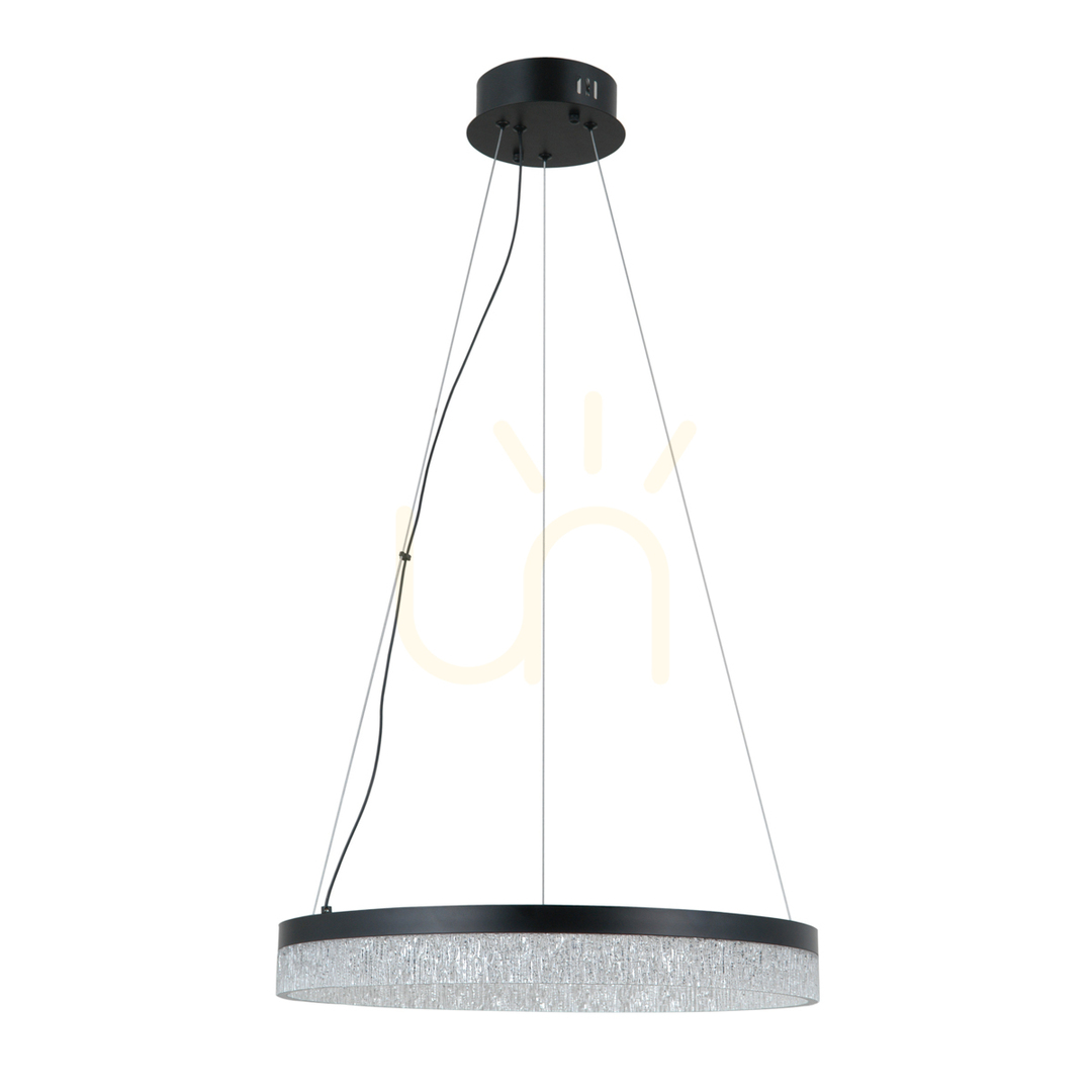 Verifica Pendul Italux LED negru acrilic 50 cm PND-34533-M-BK Pendul Italux LED negru acrilic 50 cm PND-34533-M-BK