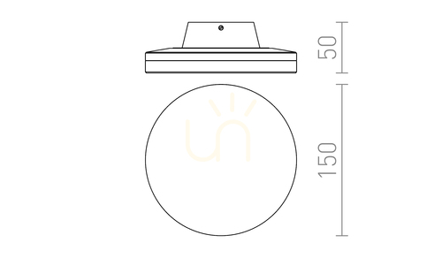 Verifica Rendl Vellamo Lampă de perete pentru grădină Alb 230 V Led 9,6 W Ip54 3000 K