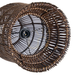 Pendul clopot țesut nuc închis S small 6