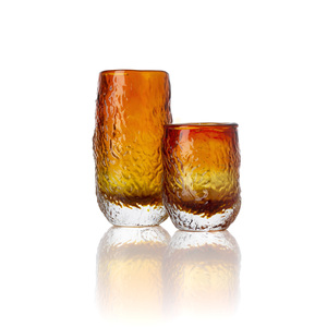 Pahar din sticlă Marbella Glow chihlimbar 10,5 cm small 4