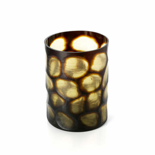 Verifica Vază din sticlă aurie Glass Collection L 31 cm