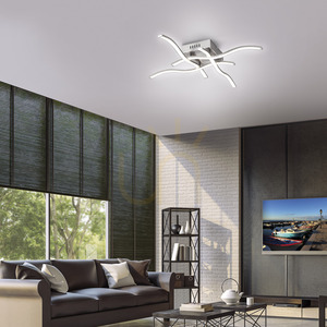 WAVE Plafond 15131-55 Argint 4xLED 2 WAVE Plafond 15131-55 Argint 4xLED small 2