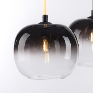 Pendul Paul Neuhaus LUMA 2411-18 negru-alb, 3 × E27 cu cablu iluminat small 9