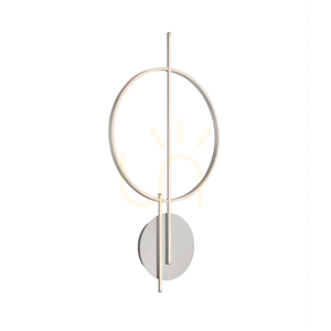 Plafond Q-ARKOA 6154-55 Argint 2xLED small 15