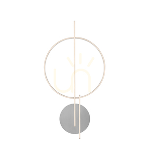 Plafond Q-ARKOA 6154-55 Argint 2xLED small 16