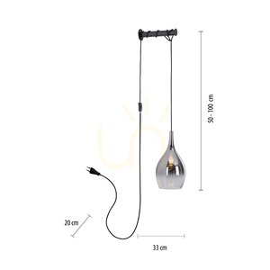 PILUA 9061-18 Lampă de perete 1xE27 colorată small 7