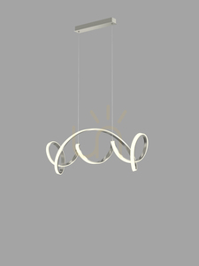 Lampă suspendată TORONTO argintie 105 cm 7095-0163 Aviano small 2
