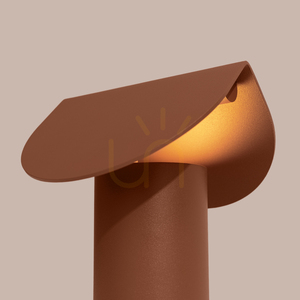 BISCUIT mocca LED lampă de birou 3000K small 5