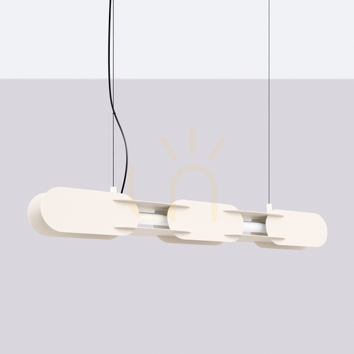 Verifica CHAIN 91 bej LED 3000K lampă suspendată