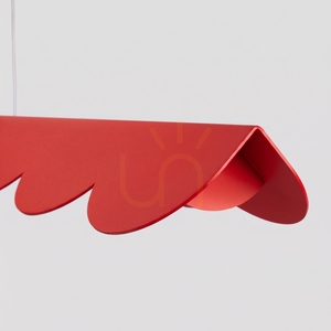 Lampă suspendată Thoro BISCUIT 130 roșie LED 3000 K 16 W 131 cm small 6