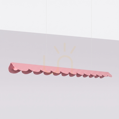 Verifica BISCUIT 130 roz LED 4000K lampă suspendată