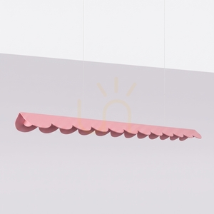 BISCUIT 130 roz LED 4000K lampă suspendată small 1
