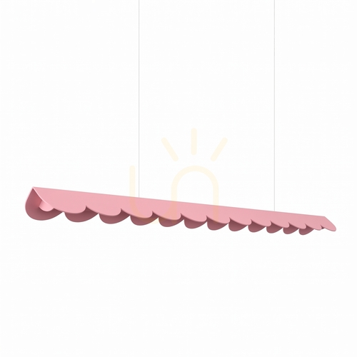 Verifica BISCUIT 130 roz LED 4000K lampă suspendată