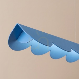 BISCUIT 100 albastru LED 3000K lampă suspendată small 3