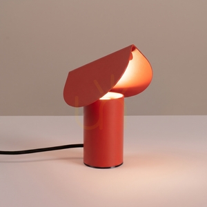 BISCUIT LED roșu lampă de birou 3000K small 2