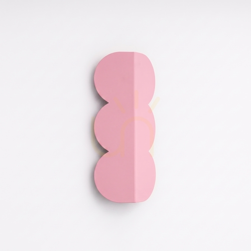 Verifica Lampă de perete BISCUIT roz