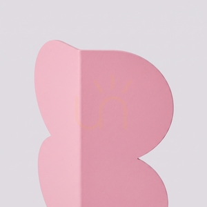 Lampă de perete BISCUIT roz small 4