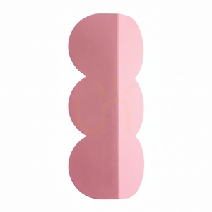 Lampă de perete BISCUIT roz small 0