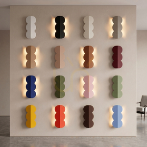 Lampă de perete BISCUIT galben small 10