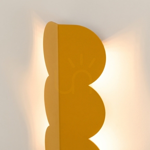 Lampă de perete BISCUIT galben small 3