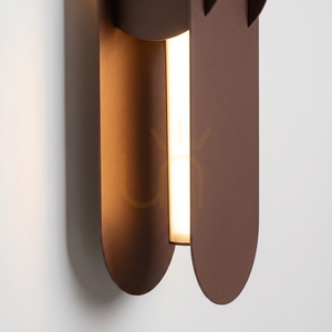 CHAIN 91 maro LED lampă de perete 3000K small 3