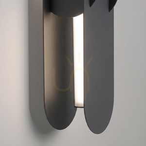 Aplică LED neagră Thoro CHAIN 91, 3000 K, TH.770 small 3