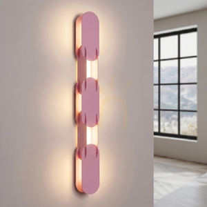 Lampă de perete CHAIN 91 roz LED 3000K small 2
