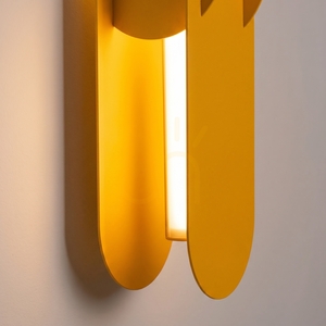CHAIN 91 galben LED lampă de perete 3000K small 3