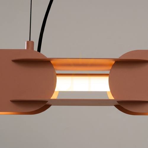Verifica Lampă suspendată LED Thoro CHAIN 91 mocca 3000K
