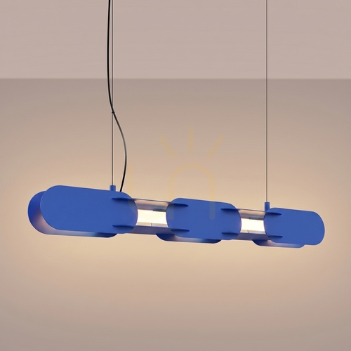 Verifica Lampă suspendată Thoro CHAIN 91 ultramarin LED 3000K