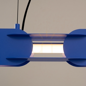 Lampă suspendată Thoro CHAIN 91 ultramarin LED 3000K small 3