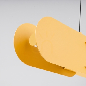 Lampă suspendată CHAIN 91, galbenă, LED 3000K small 4