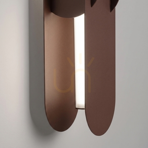 CHAIN 91 maro LED lampă de perete 4000K small 3
