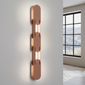 CHAIN 91 mocca LED lampă de perete 4000K small 2