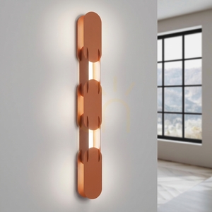 Aplică LED Thoro CHAIN 91, ocru roșu, 4000 K small 2
