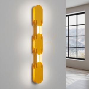 CHAIN 91 galben LED lampă de perete 4000K small 2