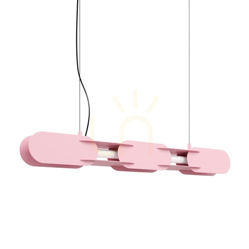 Verifica CHAIN 91 roz LED 4000K lampă suspendată