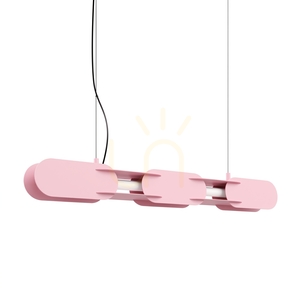 CHAIN 91 roz LED 4000K lampă suspendată small 0