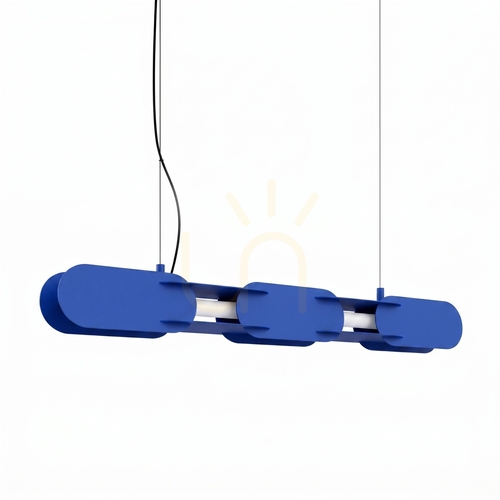 Verifica CHAIN 91 ultramarin LED 4000K lampă suspendată