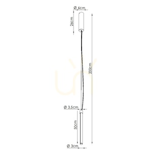 TRANG 50 lampă suspendată LED alb 3000K small 6