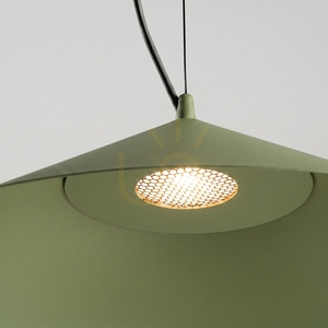 FINT verde măslin LED 3000K lampă suspendată small 4