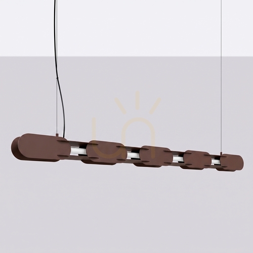 Verifica CHAIN 158 maro LED 3000K lampă suspendată
